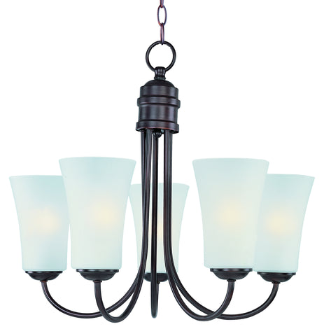 Logan 5-Light Chandelier Oil Rubbed Bronze - C157-10045FTOI