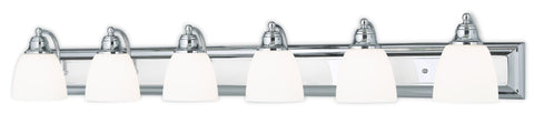 Livex Springfield 6 Light Polished Chrome Bath Light - C185-10506-05