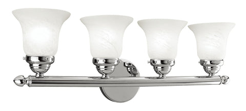 Livex Neptune 4 Light Polished Chrome Bath Light - C185-1064-05