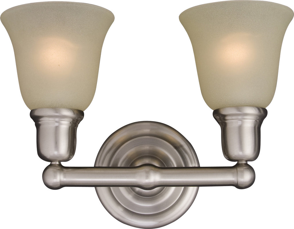 Bel Air 2-Light Bath Vanity Satin Nickel - C157-11087SVSN