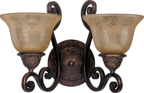 Symphony 2-Light Wall Sconce Oil Rubbed Bronze - C157-11247SAOI