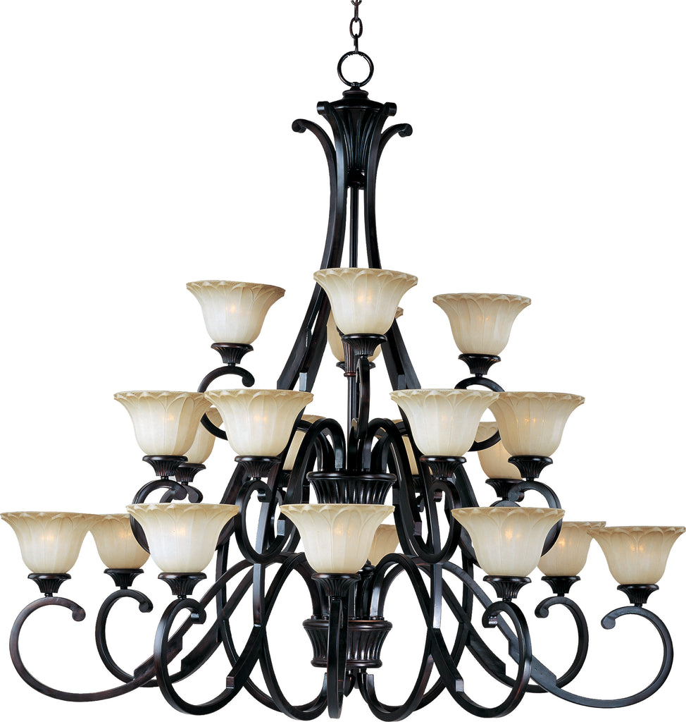 Allentown 20-Light Chandelier Oil Rubbed Bronze - C157-13507WSOI