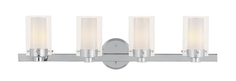 Livex Manhattan 4 Light Polished Chrome Bath Light - C185-1544-05