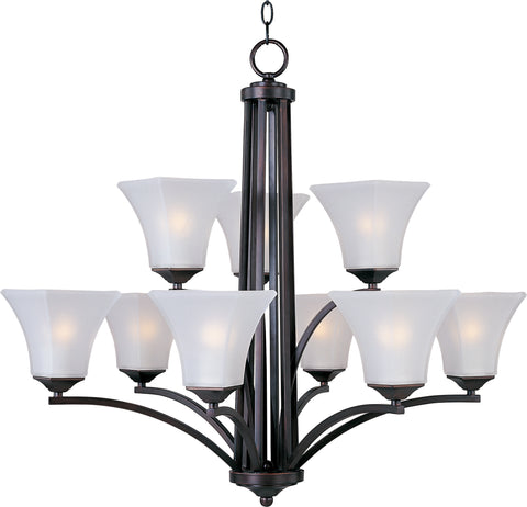 Aurora 9-Light Chandelier Oil Rubbed Bronze - C157-20096FTOI