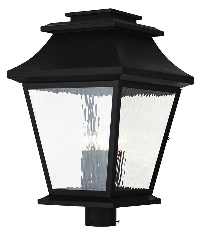 Livex Hathaway 4 Light Bronze Outdoor Post Lantern - C185-20244-07