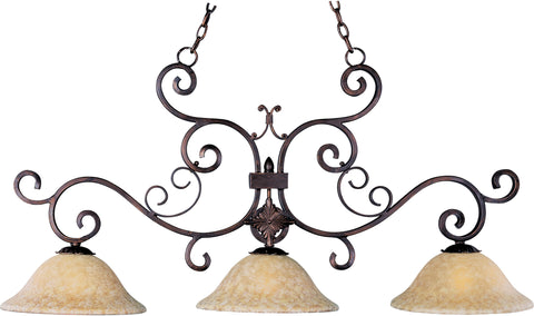 Verona 3-Light Pendant Oil Rubbed Bronze - C157-20637VAOI