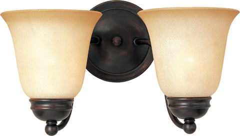 Basix 2-Light Bath Vanity Oil Rubbed Bronze - C157-2121WSOI