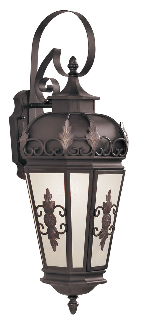 Livex Berkshire 1 Light Bronze Outdoor Wall Lantern - C185-2193-07