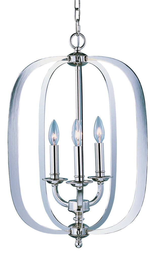 Fairmont 3-Light Pendant Polished Nickel - C157-22372PN