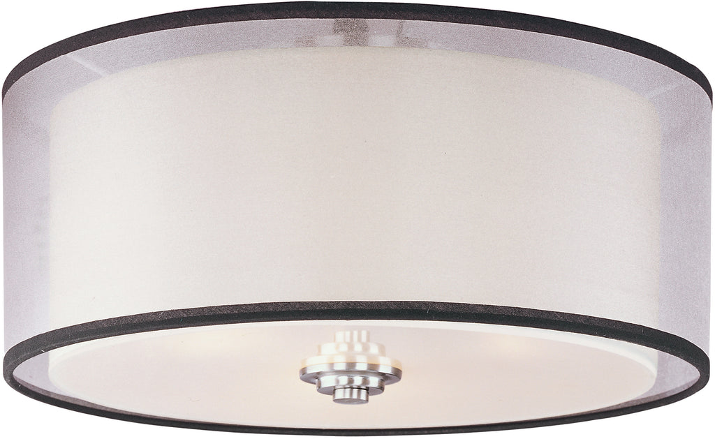 Orion 3-Light Flush Mount Satin Nickel - C157-23031SWSN