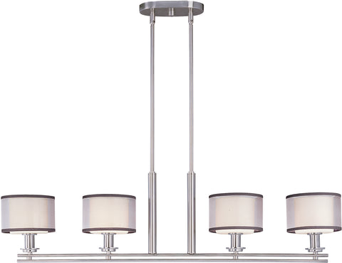 Orion 4-Light Pendant Satin Nickel - C157-23039SWSN