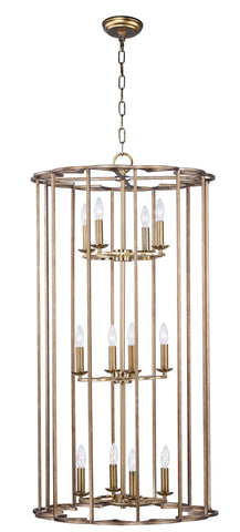 Helix 12-Light Pendant Bronze Fusion - C157-24738BZF