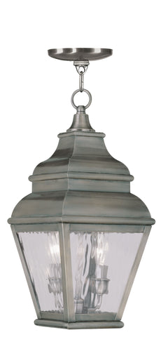 Livex Exeter 2 Light VPW Outdoor Chain Lantern  - C185-2604-29