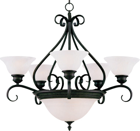 Pacific 7-Light Chandelier Kentucky Bronze - C157-2656MRKB