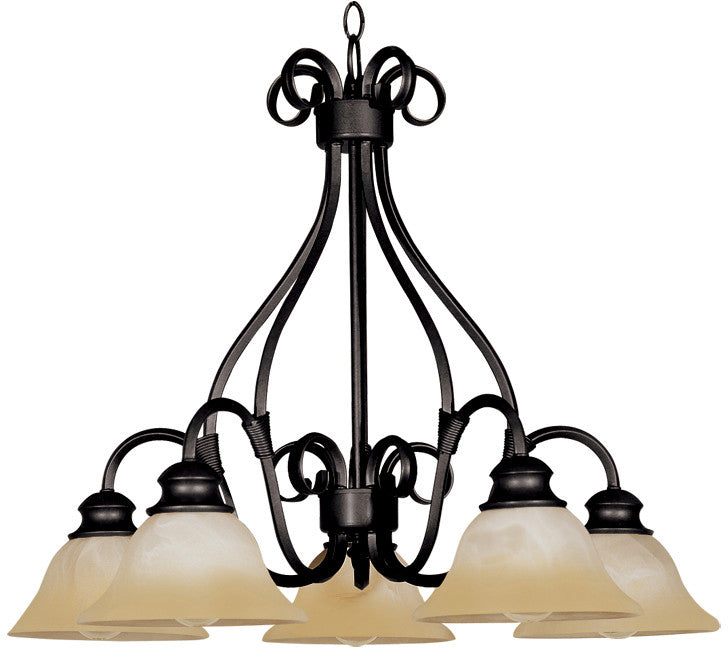 Pacific 5-Light Chandelier Kentucky Bronze - C157-2657WSKB