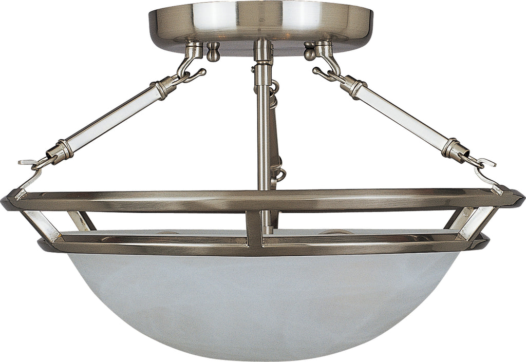 Stratus 3-Light Semi-Flush Mount Pewter - C157-2670MRPE