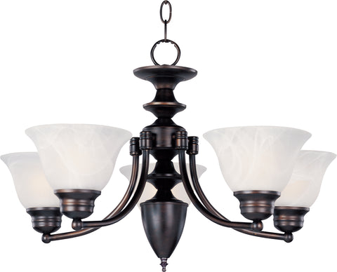 Malaga 5-Light Chandelier Oil Rubbed Bronze - C157-2699MROI