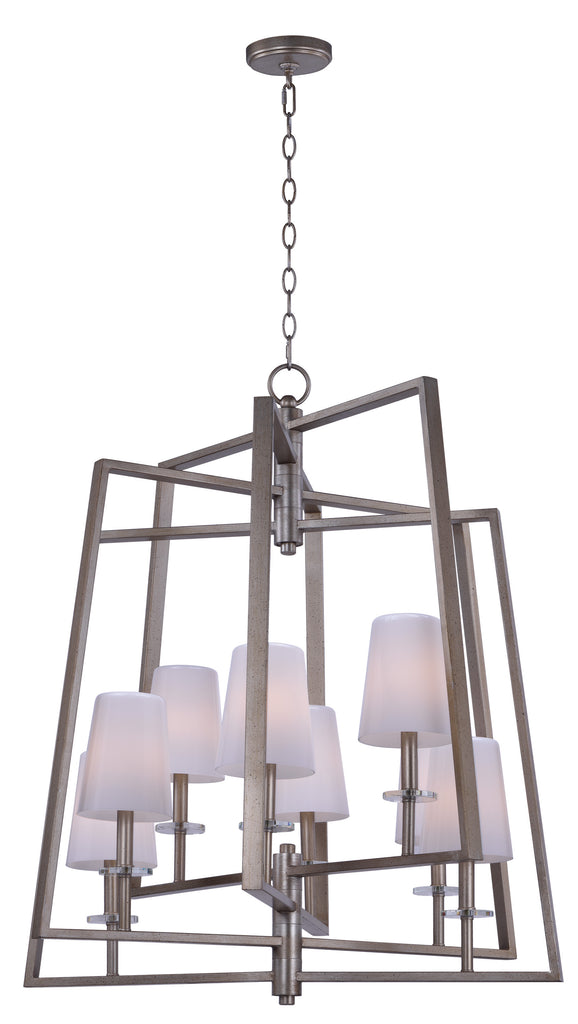 Swing 8-Light Chandelier Platinum Dusk - C157-30255WTPD