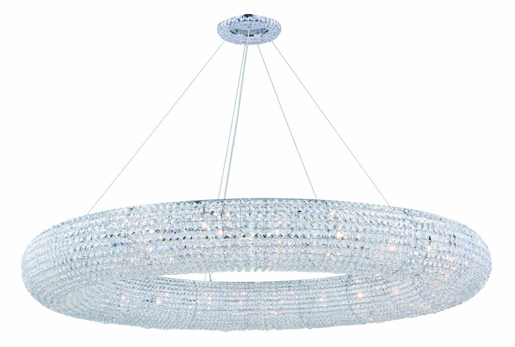 ZC121-2114G59C/RC - Regency Lighting: Paris 24 light Chrome Chandelier Clear Royal Cut Crystal