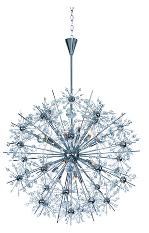 Starfire 18-Light Chandelier Polished Chrome - C157-39746BCPC