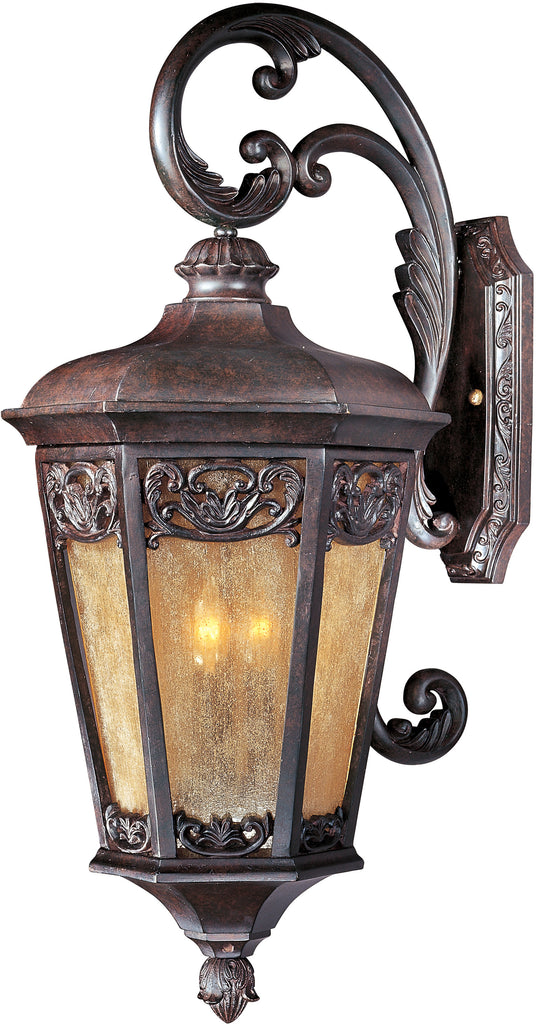 Lexington VX 3-Light Outdoor Wall Lantern Colonial Umber - C157-40175NSCU