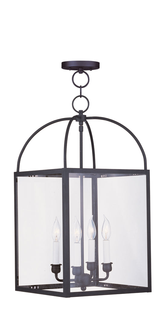 Livex Milford 4 Light Black Chain Lantern  - C185-4042-04