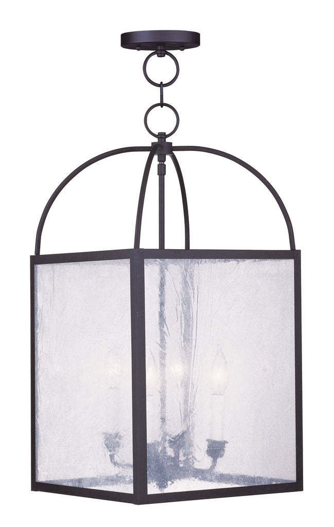 Livex Milford 4 Light Black Chain Lantern  - C185-4046-04