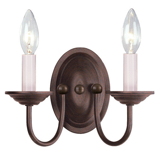 Livex Coronado 2 Light Imperial Bronze Wall Sconce - C185-4152-58