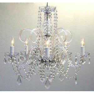 Empress Crystal (Tm) Chandelier Lighting H25" X W24" - A46-385/5