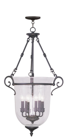 Livex Legacy 6 Light Bronze Chain Lantern - C185-5026-07