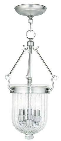 Livex Coventry 3 Light Brushed Nickel Pendant - C185-50515-91