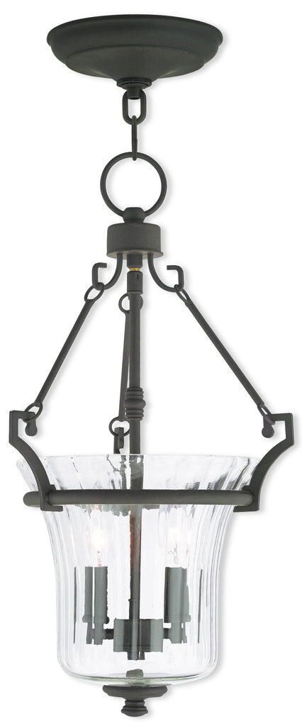 Livex Cortland 4 Light Bronze Pendant - C185-50922-07