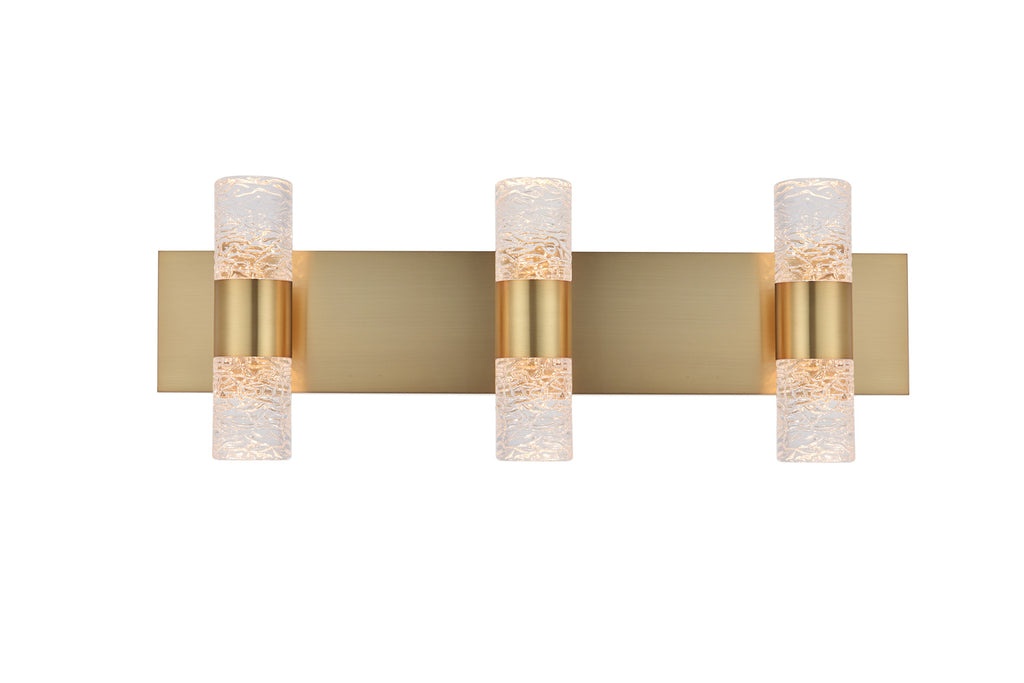 ZC121-5200W24G - Regency Lighting: Vega 6 light Gold LED Wall Sconce