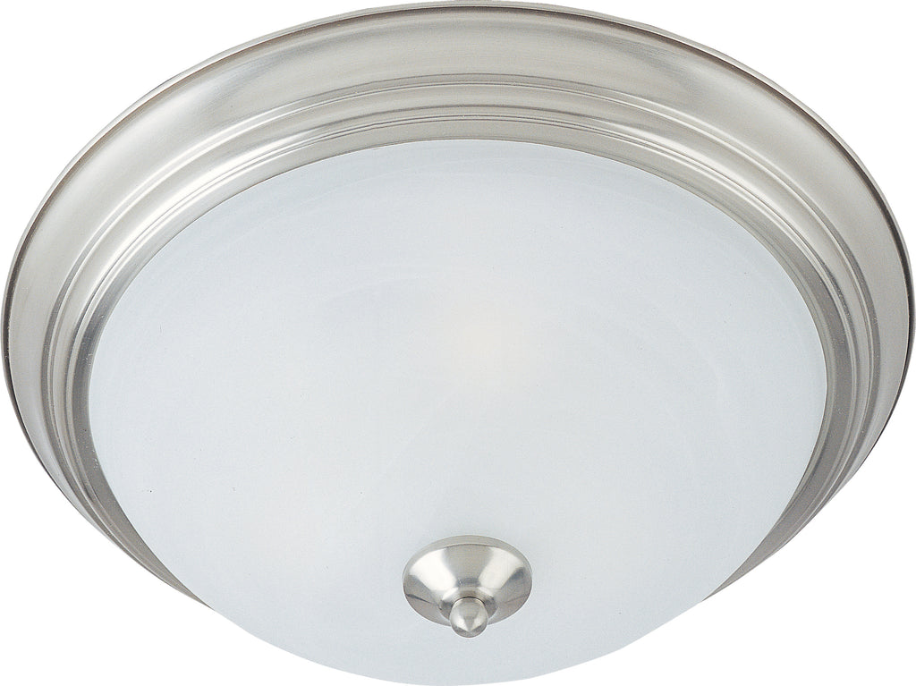 Essentials 3-Light Flush Mount Satin Nickel - C157-5842MRSN