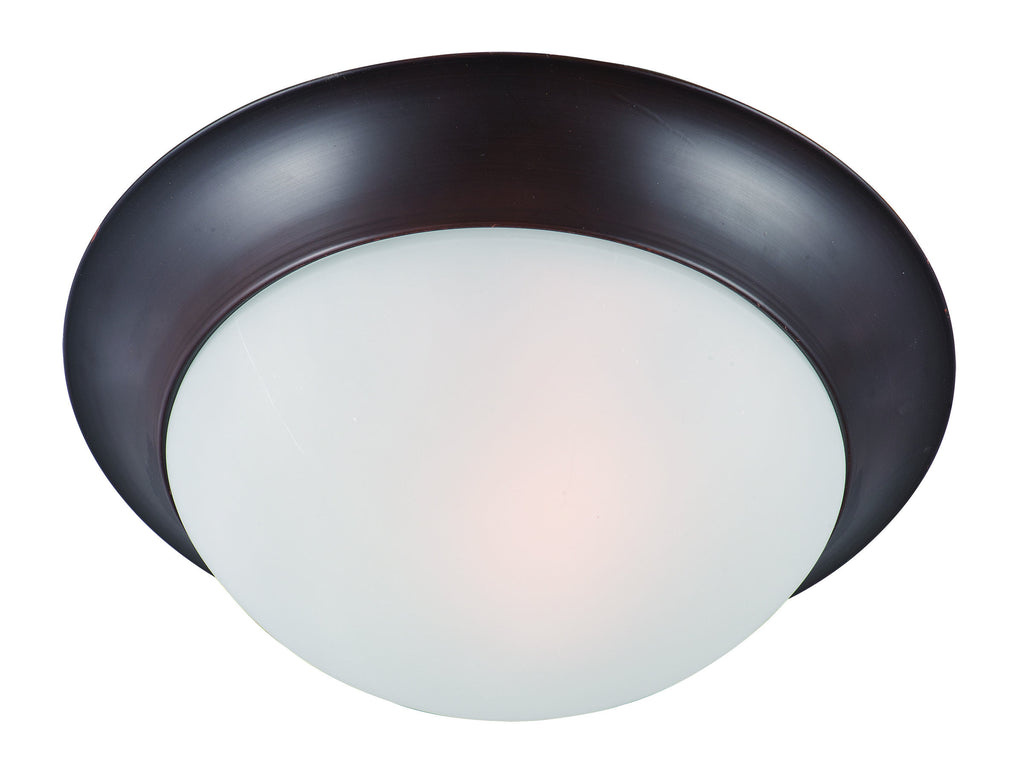 Essentials 1-Light Flush Mount Oil Rubbed Bronze - C157-5850FTOI