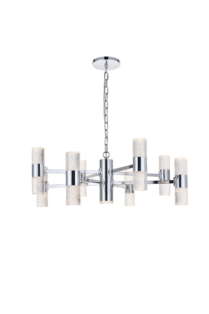 ZC121-5200D32C - Regency Lighting: Vega 17 light Chrome LED Pendant