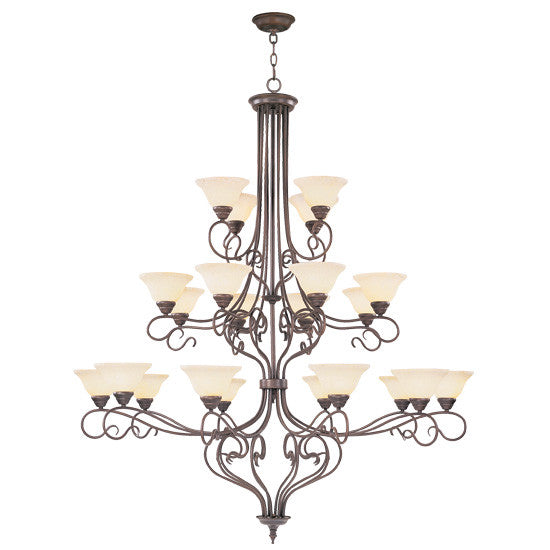 Livex Coronado 22 Light Imperial Bronze Chandelier - C185-6189-58