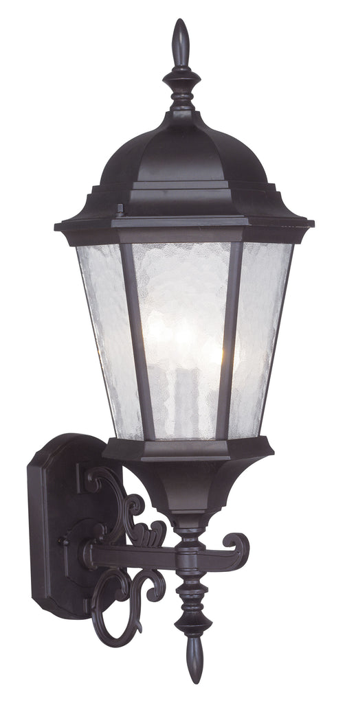 Livex Hamilton 3 Light Bronze Outdoor Wall Lantern - C185-7561-07