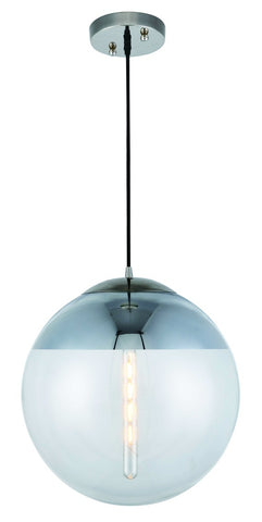 ZC121-1142D16PN - Urban Classic: Beckett 1 light Polished Nickel Pendant