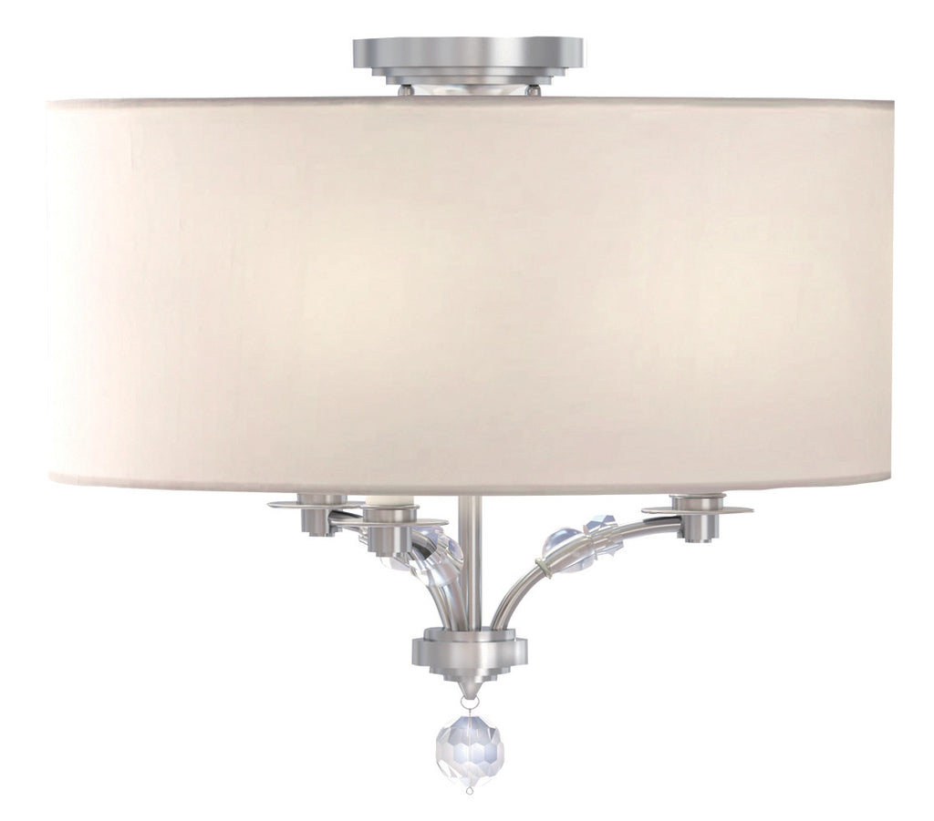 3 Light Polished Nickel Modern Ceiling Mount - C193-8005-PN_CEILING