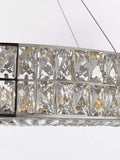 Crystal Nimbus Ring Chandelier Modern/Contemporary Lighting Pendant 40" Wide - For Dining Room, Foyer, Entryway, Family Room - GB104-3063/14