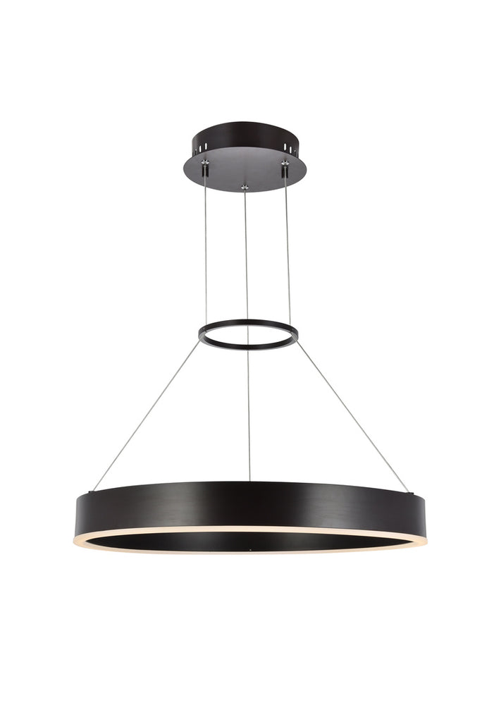 ZC121-5102D24BR - Regency Lighting: Jenta LED light in brown Pendant