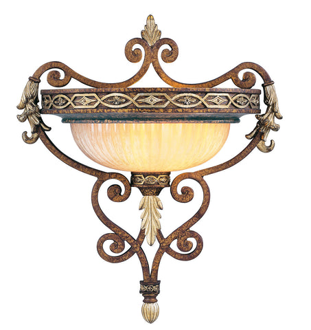 Livex Seville 1 Light PBZ Wall Sconce - C185-8531-64