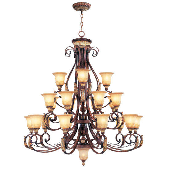 Livex Villa Verona 22 Light VBZ Chandelier - C185-8569-63