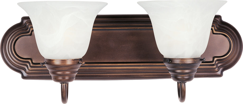 Essentials EE 2-Light Bath Vanity Oil Rubbed Bronze - C157-85812MROI