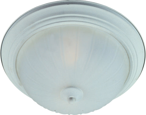 2-Light Flush Mount Textured White - C157-85831FTTW