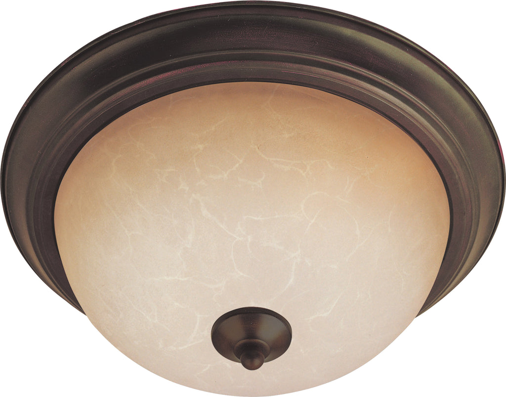 3-Light Flush Mount Oil Rubbed Bronze - C157-85842WSOI