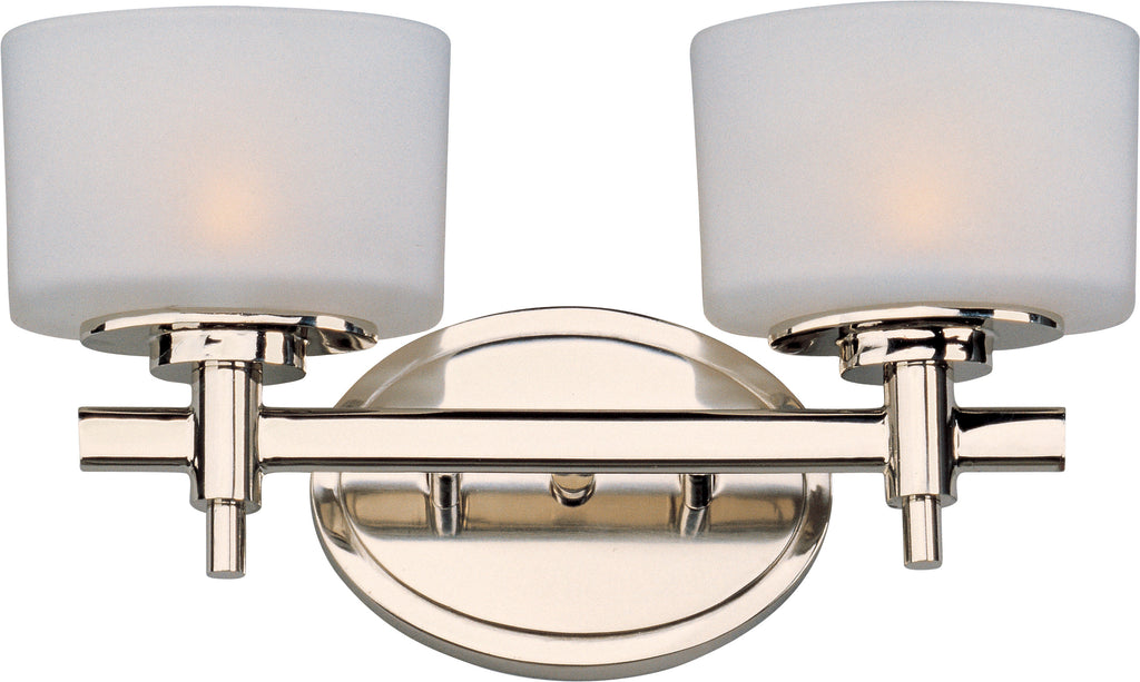 Lola 2-Light Bath Vanity Polished Nickel - C157-9022SWPN