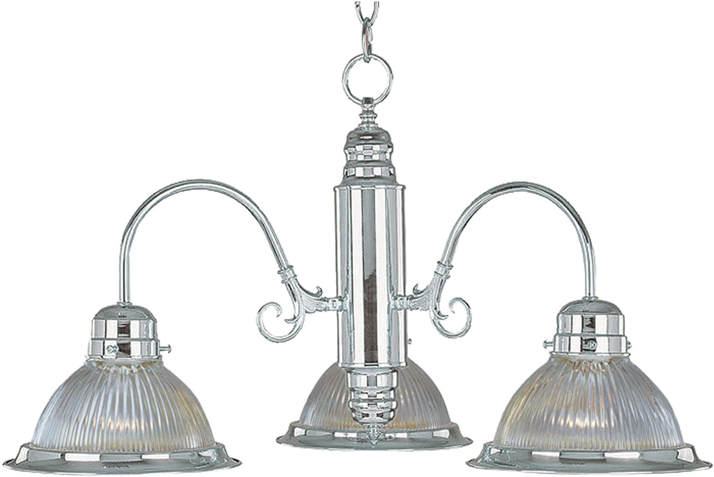 Builder Basics 3-Light Chandelier Satin Nickel - C157-91193CLSN