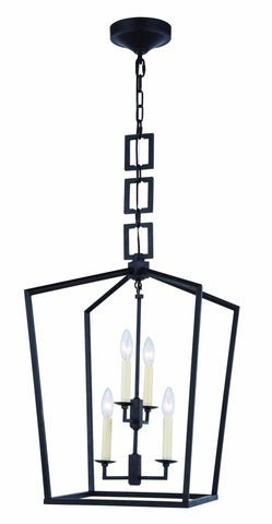 ZC121-1512D17VB - Urban Classic: Denmark 4 light Vintage Bronze Pendant